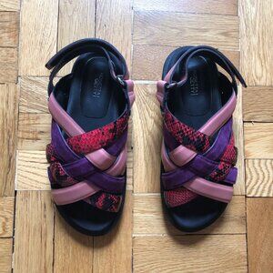 Rosetta Getty sandals size 40 (9), NWOB perfect condition